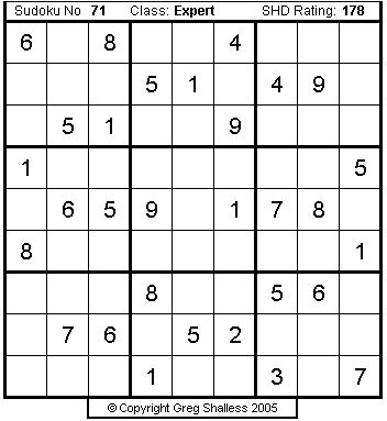 Puzzle No 71